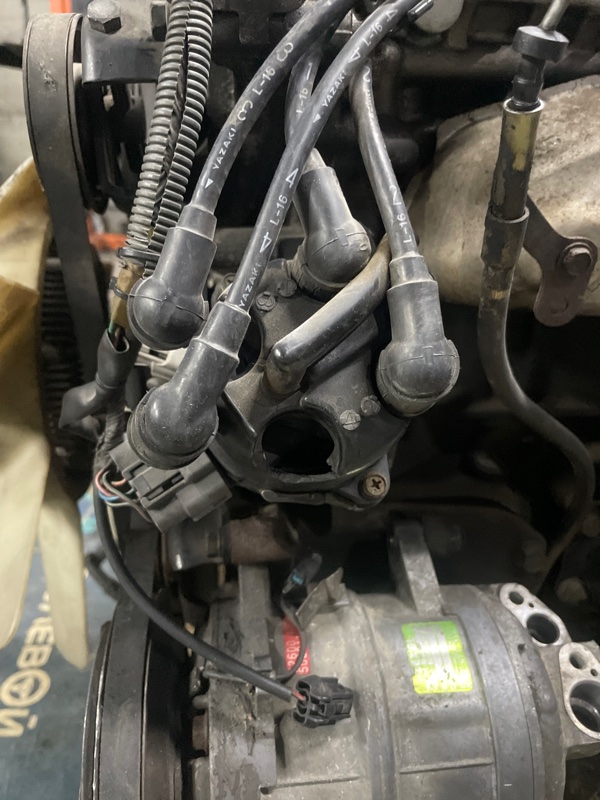 Двигатель NISSAN Bassara 30 KA24 — фото 10